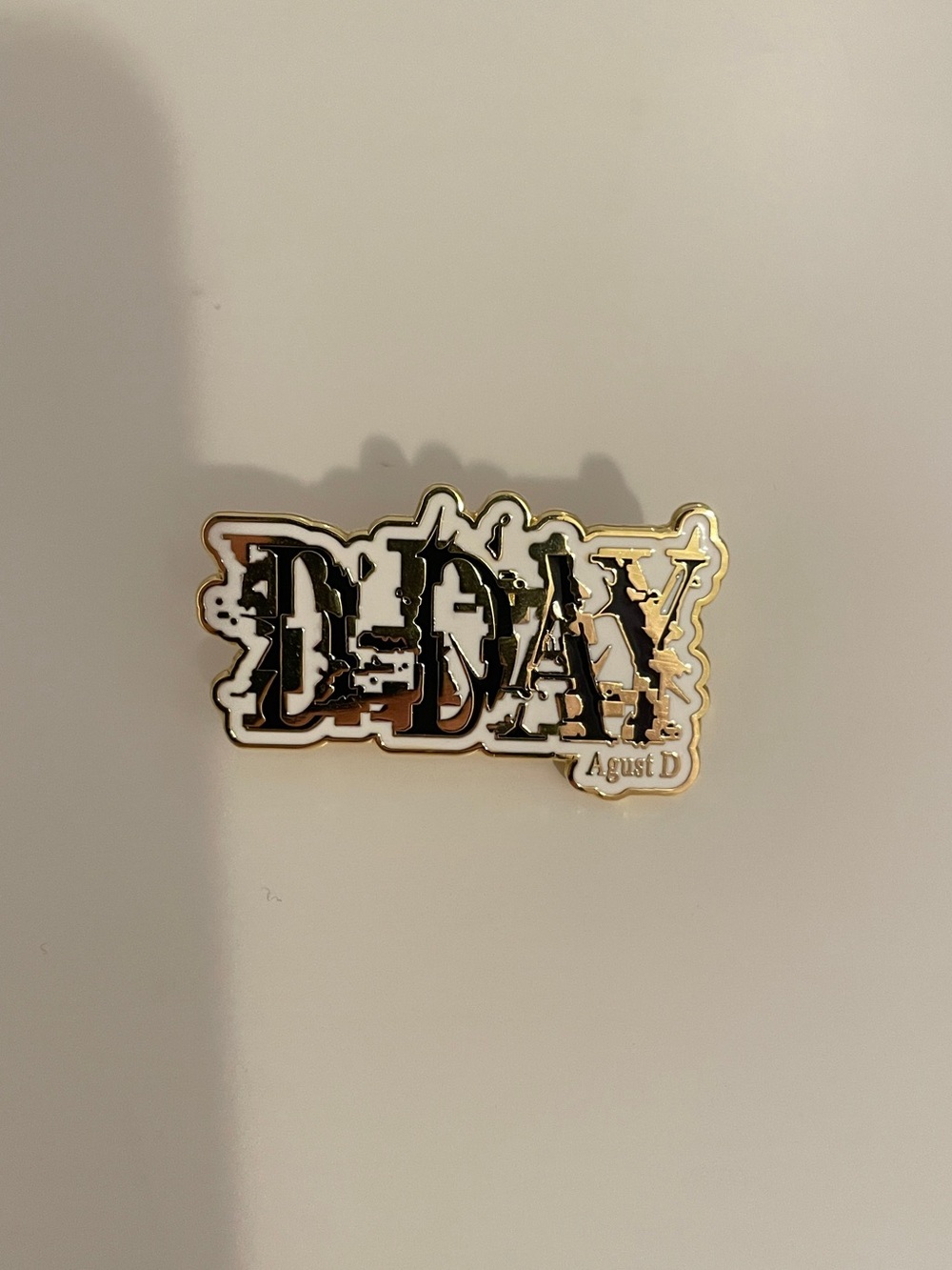 BTS SUGA Agust D D-Day Enamel Pin